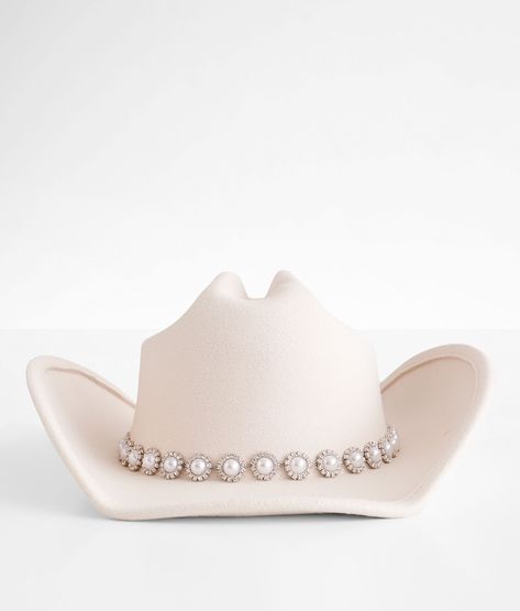 Shop the Fame Accessories Faux Pearl Cowboy Hat for Women at Buckle.com. The Buckle carries the latest Fame Accessories products and styles, so come back often. Shop at Buckle.com today! Cowboy Hats Women, The Fame, Country Concert Outfit, Country Concert, Country Concerts, Women's Hats, Hat For Women, Cowboy Hat, Western Outfits