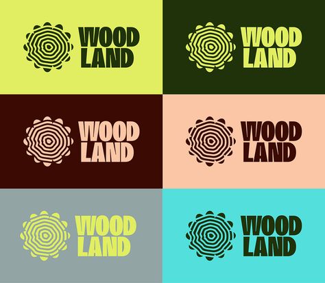 WoodLand Brand Identity Design :: Behance Woodland Logo, Adventure Branding, Forest School, Adobe After Effects, Custom Fonts, Brand Identity Design, Walking In Nature, Autumn Trees, Identity Design