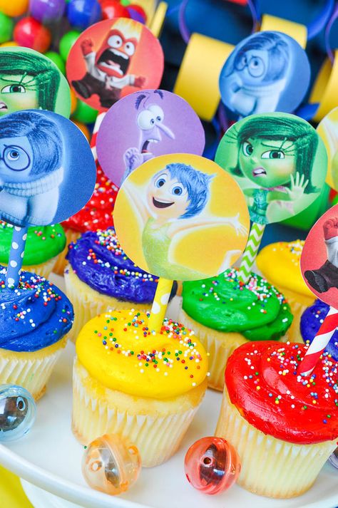 Inside Out Birthday Party, Inside Out Party, Inside Out Party Ideas, Inside Out Birthday, Vbs 2024, Disney Inside Out, Kids Birthday Themes, Mindy Kaling, Disney Side