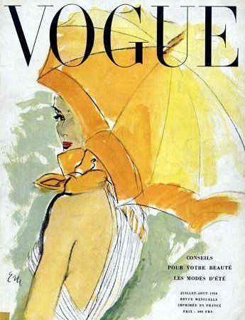 Vintage Vogue Covers, Vogue Vintage, Vogue Magazine Covers, French Vogue, Vintage Stickers, Fashion Magazine Cover, Vogue Covers, Old Fashion, Art Collage Wall