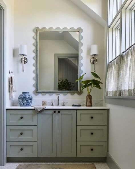 Southern Living Idea House 2024 Over The Tub Chandelier, Tub Chandelier, Southern Living Idea House, Life Casting, Cottage Bath, Southern Living Magazine, Southern Elegance, Southern Design, Southern Living Homes