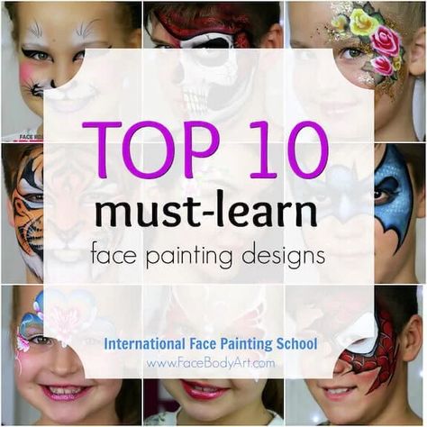 Face Painting Booth Set Up, Face Painting Set Up, Face Paint Booth, Easy Face Painting Ideas For Kids, Facepainting Ideas Easy, Face Painting Booth, Simple Face Painting Ideas, Face Paint Designs, Easy Face Painting Designs