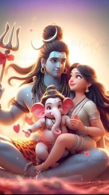 Siva Parvathi Ganesh Images, Shiv Parvati Wallpaper, Shiv Parvati Images, Parvati Wallpaper, Shiv Parvati, Pictures Of Shiva, Shiva Parvati Images, Har Har Mahadev, Lord Shiva Statue