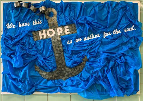 FREE CHURCH BULLETIN BOARD IDEAS Church Bulletin Board Ideas, Black Bulletin Boards, Bulletin Board Paper, Church Bulletin Boards, Chi Rho, Vbs 2024, Rock Beach, Bulletin Board Ideas, Church Bulletin