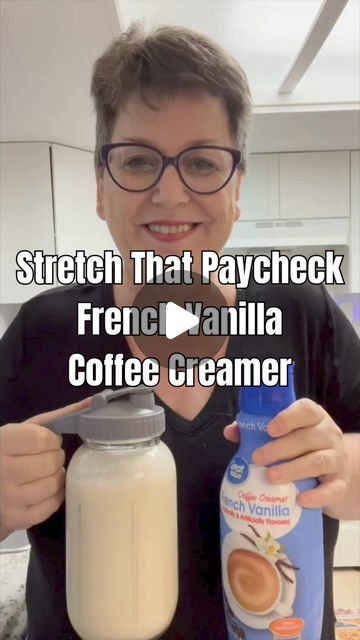 This Old Baker on Instagram: "Make Your Own French Vanilla Coffee Creamer #CoffeeCreamer #Homemade #CoffeeLovers #FrenchVanilla #fyp" Homemade Powder Coffee Creamer, French Vanilla Coffee Creamer Recipe, How To Make French Vanilla Creamer, Homemade French Vanilla Creamer, Homemade Vanilla Creamer For Coffee, This Old Baker, Vanilla Coffee Creamer Recipe, How To Make Coffee Creamer, Diy French Vanilla Coffee Creamer