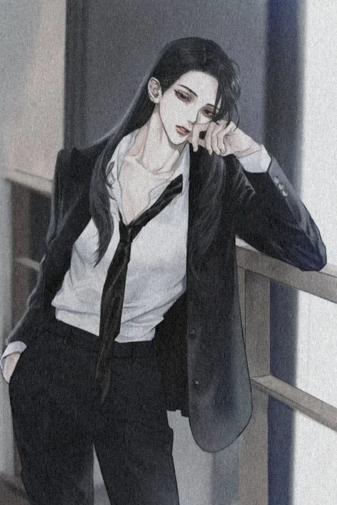 Girl In Suit Drawing, Mafia Girl Drawing, Mafia Woman Art, Mafia Sketch, Female Mafia Art, Female Mafia, Mafia Art, Suit Drawing, Poses Manga