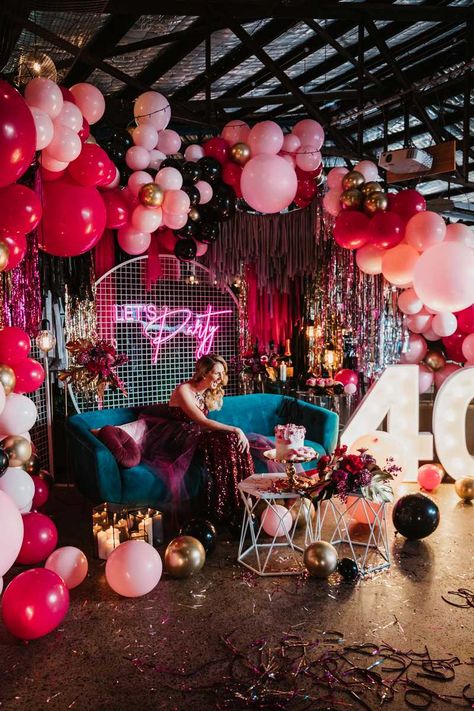 40th Birthday Party Ideas, 40th Birthday Party Themes, 40th Party Decorations, 40th Birthday Themes, 40th Party Ideas, 40th Birthday For Women, 40th Bday Ideas, 40th Birthday Party Decorations, Birthday Dinner Party