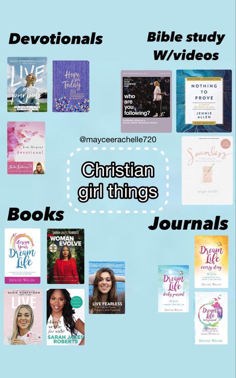 Teen Girls Bible Study, Girl Must Haves, Bible Study Ideas, Sarah Jakes Roberts, Girl Bible Study, Angie Smith, Jennie Allen, Sarah Jakes, Study Books