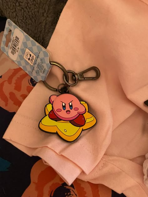 Kirby Keychain, Kirby Character, Kirby Stuff, Cute Keychains, Nintendo Characters, Hello Kitty Art, Mini Craft, Kawaii Plushies, Hello Kitty Items