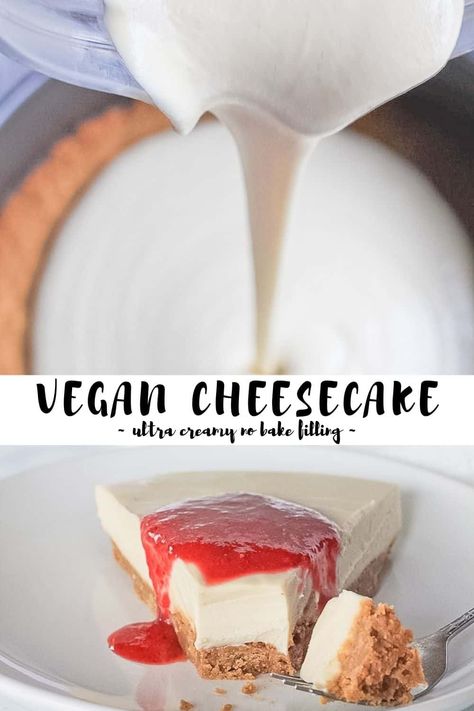 Egg Free Cheesecake, Paleo Cheesecake, Strawberry Oatmeal Bars, Dairy Free Cheesecake, Cheesecake Vegan, Vegan Cheesecake Recipe, Gluten Free Cheesecake, Low Carb Snack, Sans Gluten Sans Lactose