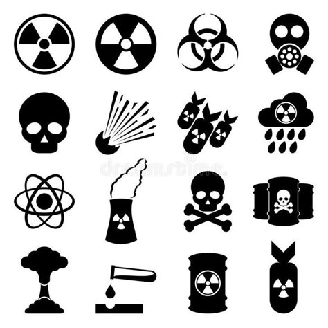 Biohazard and nuclear icon set royalty free illustration Biohazard Tattoo, Biohazard Symbol, Funky Tattoos, Best Graffiti, Background Simple, Art Appliqué, Graffiti Font, Tattoo Design Book, Symbol Tattoos