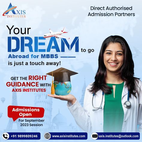 Axis Institute: Empowering Your MBBS Dreams Abroad. Trust us for expert guidance on your international medical education journey. Contact Now:- ☏ +91 9899809246 Visit Our Website:- http://bit.ly/2m61r4B #mbbsabroad #neet #mbbs #mbbsstudent #mbbslife #medicalstudent #doctor #medicine #mbbsuzbekistan #neetpreparation #mbbsdiaries #medical #WHO #futuredoctor #neetaspirants #UNO #studyabroad #neetexam #neetpg #NMC #mbbsadmissionuzbekistan #education #studymbbsabroad #AxisInstitutes Doctor Medicine, Mbbs Abroad, Neet Exam, Future Doctor, Female Doctor, Medical Education, Medical Students, Medical School, Incense Sticks