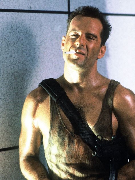 Bruce Willis in Die Hard  #Podcast #DieHard #ActionMovies #Movies #Film #BruceWillis #JohnMcClane #Cinema #NakatomiPlaza #ActionFilm Classic Films, Action Films, Bruce Willis Die Hard, Die Hard 1988, Friends (tv Series), Bruce Willis, Die Hard, Classic Movies, Action Movies