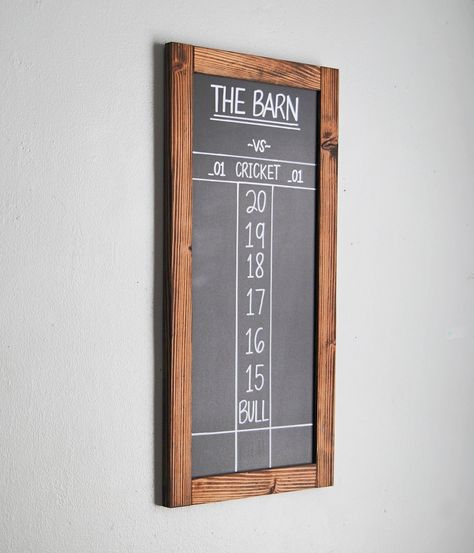 This Game Room item by TwoShmoopsBoutique has 150 favorites from Etsy shoppers. Ships from Long Beach, CA. Listed on Jan 14, 2024 Dart Board Scoreboard Diy, Diy Dart Scoreboard, Man Cave Dart Board, Dart Scoreboard, Cricket Scoreboard, Darts Scoreboard, Framed Chalkboard, Liquid Paint, Chalk It Up