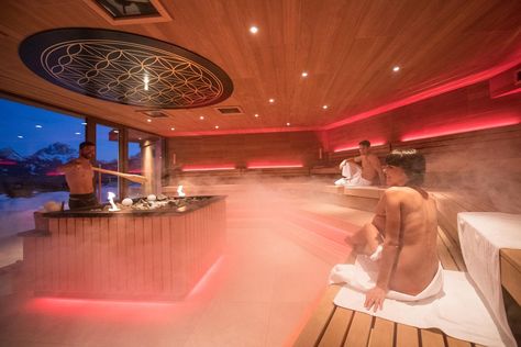 Salt Cave Spa, Sauna Health Benefits, Spa Massage Room, Spa Lounge, Luxury Bathtub, Sauna Steam Room, Spa Rooms, Spa Sauna, Steam Sauna