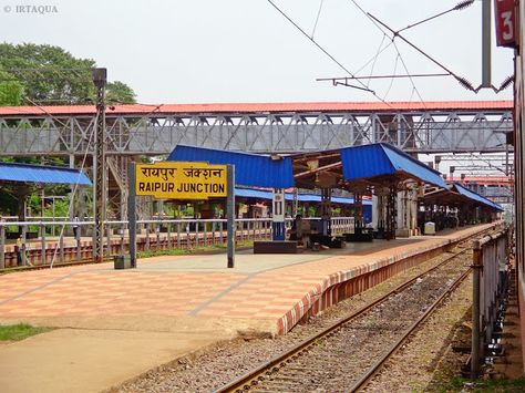 #raipurrailwaystation #raipur #chalboindia Indian Tourist Places, Raipur Chhattisgarh, Diwali Photography, Rail Station, Indian Travel, City Lights At Night, Biology Facts, Ganesh Wallpaper, Indian Railways