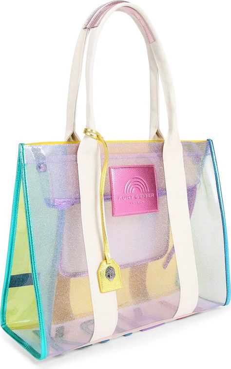 Southbank Clear Vinyl Tote Clear Purses, Clear Tote Bags, Luxury Bags Collection, Bag Obsession, Transparent Bag, Cute Handbags, Handbag Heaven, Fancy Bags, Pretty Bags