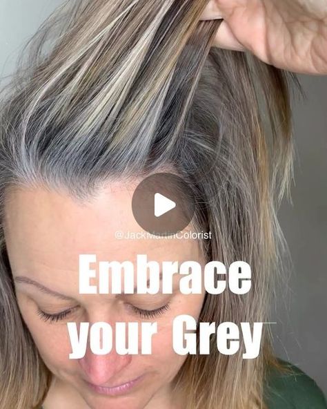 How To Blend Grey Hair With Blonde, Hairstyles For Going Gray, Ways To Blend Gray Hair, Gradual Grey Hair Aging Gracefully, Best Hair Color To Blend With Grey Roots, Covering Gray Hair Blonde, Hair Color With Gray Roots, Gray Hair Camouflage, Grey Blonde Blending