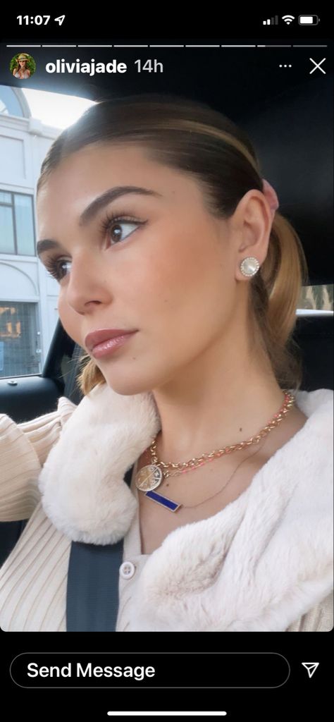 Olivia Jade Makeup, Dewy Makeup Look, Olivia Jade, Dewy Makeup, Hair Nails, Hair And Nails, Makeup Looks, Beauty Makeup, Jade