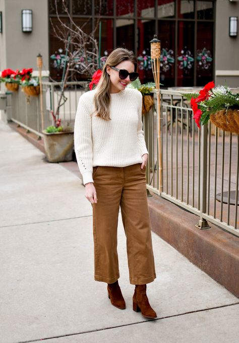 Denim culottes