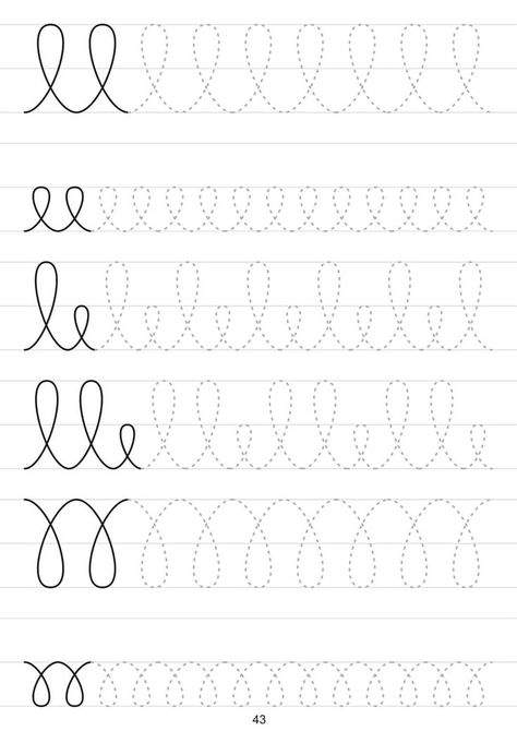 Writing Practice Preschool, Teaching Cursive Writing, Cursive Writing Practice Sheets, Shape Worksheets For Preschool, Teaching Cursive, Alphabet Writing Practice, Writing Practice Sheets, Hand Lettering Worksheet, Cursive Writing Worksheets