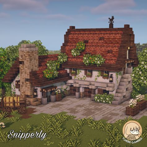 Rustic cottagecore medieval house built in collaboration with super talented @Snipperly 🍄🌻 Click the link to watch the speed build, and check what resource packs we used! 🍄 ______ #hanacraft #mizuno16craft #mizunos #minecraftbuild #minecraftshaders #minecraftinspiration #minecraftcit #minecraftbuilding #minecraftbuildideas #minecrafthouses #minecraftcottagecore #yumimigaming #rustic #medievalhouse #minecrafthouse #minecraftmedieval Minecraft House Ideas Survival, Simple Minecraft House, Medieval Minecraft House, Cottagecore Medieval, Modern Minecraft House, House Ideas Minecraft, Minecraft Storage, Minecraft Medieval House, Modern Minecraft