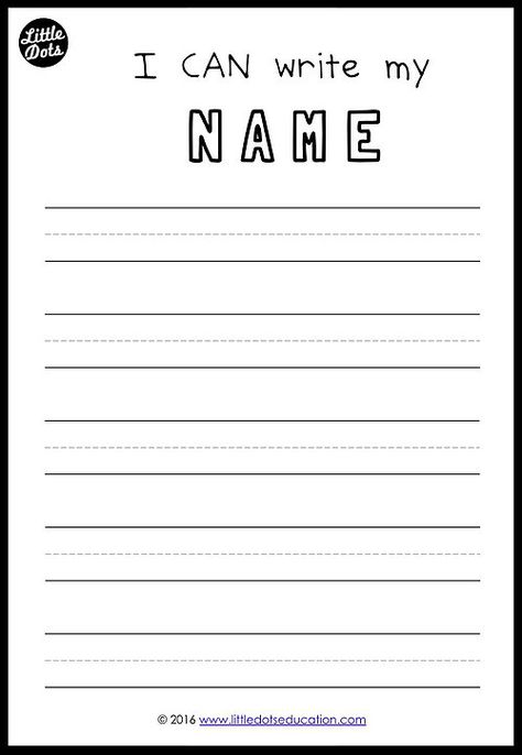 I Can Write My Name, Writing Practice Preschool, Kertas Kerja Prasekolah, Aktiviti Tadika, Write My Name, Name Writing Practice, Preschool Names, Homeschool Preschool Activities, Aktiviti Kanak-kanak