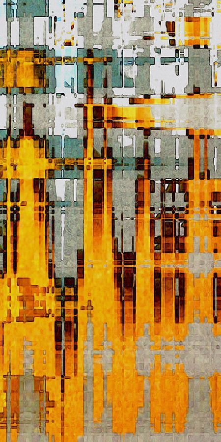 musgeo David Hansen- Ochre Urbanity Digital Art: Paintings Famous, Abstract City, City Painting, Contemporary Abstract Art, Glitch Art, Album Design, Oil Painting Abstract, City Art, Art Oil