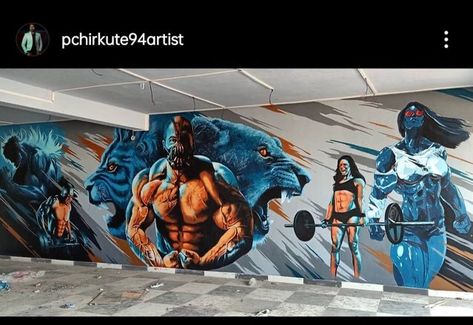 Gym Wallpapers, 3d Art Painting, Gym Wall Art, Gym Design Interior, Gym Wall Decor, Home Gym Garage, Gym Wallpaper, Boxing Posters, Hulk Art