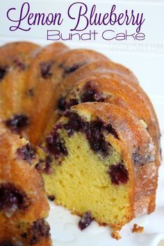 Best Lemon Blueberry Bundt Cake #Recipe | SensiblySara.com Blueberry Bundt Cake Recipes, Lemon Blueberry Bundt, Lemon Blueberry Pound Cake, Chocolate Chip Cake Recipe, Lemon Blueberry Bundt Cake, Blueberry Bundt, Blueberry Bundt Cake, Blueberry Pound Cake, Blueberry Cake Recipes