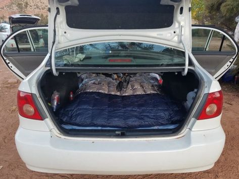 Rv Conversion, Corolla Car, Rv Camping Checklist, Stealth Camping, Suv Camping, Winter Car, Sedan Cars, Car Camper, Bushcraft Camping