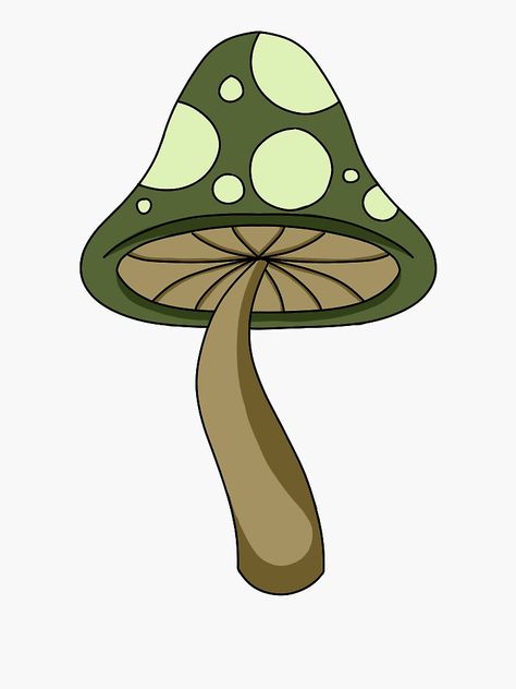 Decorate laptops, Hydro Flasks, cars and more with removable kiss-cut, vinyl decal stickers. Glossy, matte, and transparent options in various sizes. Super durable and water-resistant. Bring the forest to your space with this beautiful nature-inspired, earthy toned, and spotted mushroom design! Basic Mushroom Drawing, Green Mushroom Drawing, Mushroom Drawing Simple Color, Mushroom Cute Art, Simple Mushroom Painting, Mushroom Painting Easy, Simple Mushroom Drawing, Easy Mushroom Painting, Mushroom Drawing Hippie