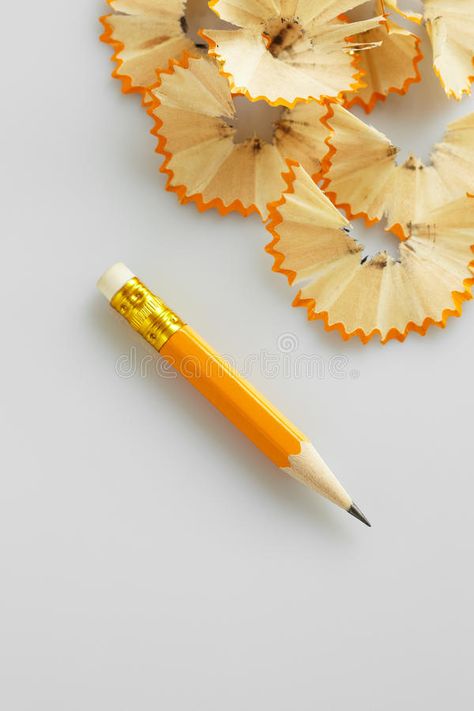 Pencil shavings. Sharpened pencil on white background. High angle view , #ad, #Sharpened, #pencil, #Pencil, #shavings, #white #ad Pencil Shavings, Copperplate Calligraphy, Indoor Photography, Drawing Wallpaper, High Angle, Camera Hacks, Pencil Sharpener, Unique Crafts, Stock Photography Free