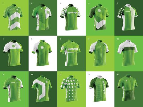 Huntington Bank Pelotonia Jersey Concepts Green Jersey Design, Polo Shirt Design Uniform, Team-colored Cotton Jersey For Sports, Green Sports Jersey, Green Sportswear T-shirt For Sports, Green Sportswear Jersey With Sublimation Print, Huntington Bank, Sublimated Shirts, Sports Apparel Design