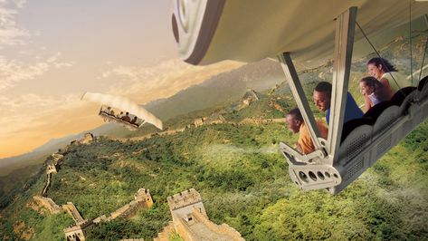 Soarin' Around the World at Epcot | Walt Disney World Resort Soarin Disney World, Epcot Attractions, Epcot Rides, Disney Hollywood Studios, Disney World Attractions, Disney Parque, Disneyland Rides, Disney California Adventure Park, Disney Attractions