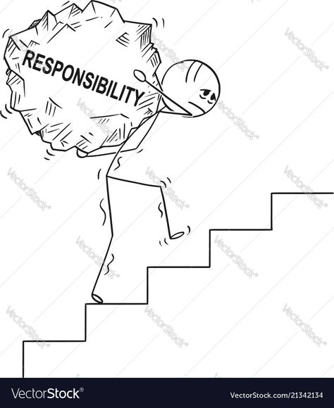 Helping Others Drawing Easy, Responsibility Illustration, Doodle Motivation, Wall Magazine, Inspirational Classroom Posters, Stick Drawings, Story Drawing, Wings Drawing, Stick Figure Drawing