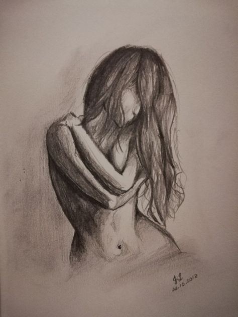 Break Up Drawing Base, Double Meaning Dirty Sketch, Female Body Drawing, Draw Dog, Be With Someone Who, Drawing With Pencil, Body Shape Sketch, Scribble Drawing, Abstract Pencil Drawings