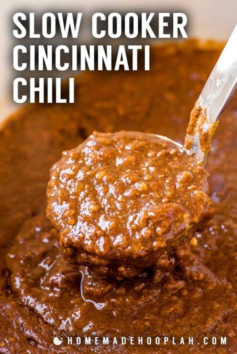 Copycat Skyline Chili Recipe, Skyline Chili Recipe, Slow Cooker Chilli, Cincinnati Chili Recipe, Cincinnati Style Chili, Skyline Chili, Homemade Chili Recipe, Cincinnati Chili, Crockpot Casserole