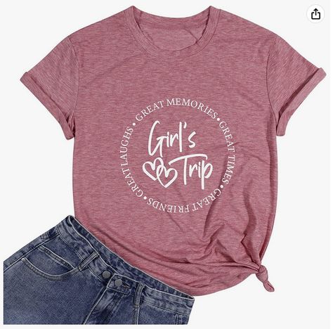 Girls Trip Girl Vacation, Vacation Tshirt, Matching Tshirts, Vacation Tshirts, Travel Tshirt, Trip Shirts, Shirt Blouses Women's, Disneyland Shirts, Girls Vacation