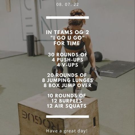 Back Crossfit Workout, Crossfit Inspired Workouts, Crossfit Emom Wod, Partner Workouts Crossfit, Partner Chipper Wod, Workout Of The Day Crossfit, Team Workouts Crossfit, Wod Workouts Crossfit, Partner Wod Crossfit You Go I Go