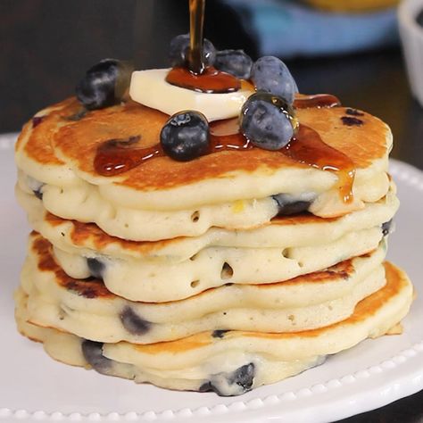 Almond Paste Filling, Almond French Toast, Eggless Pancake Recipe, Eggless Pancakes, Blueberry Pancakes Recipe, Almond Paste, Almond Flavor, Blueberry Pancakes, French Toast Recipe