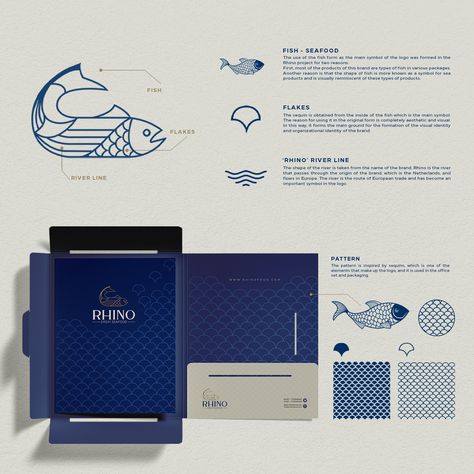 Seafood Packaging, Marketing Plan Infographic, Traditional Packaging, Brand Board Design, Packaging World, Seafood Market, Luxury Branding Design, Fish Logo, Food Packaging Design