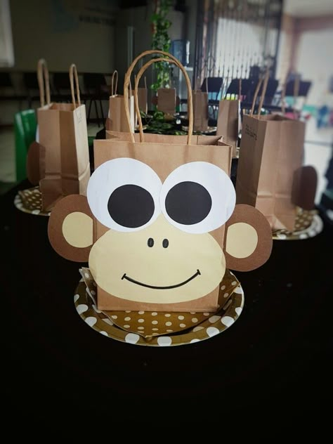 Monkey Party Ideas Decorations, Monkey Bday Party, Grumpy Monkey Birthday Party, Monkey Party Theme, Monkey Birthday Decorations, Monkey Themed First Birthday, Monkey Birthday Party Ideas, Monkey Birthday Party Decorations, Monkey Birthday Theme