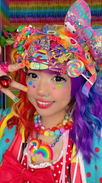 Decora Kei Outfits, Decora Fashion Outfits, Harajuku Decora Kei, Decora Kei Fashion, Decora Outfits, Decora Aesthetic, Decora Harajuku, Harajuku Decora, Kei Fashion