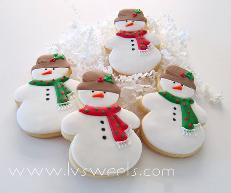 Snowmen | Visit our BLOG for more details on this year's Hol… | Flickr Snowmen Sugar Cookies Decorating Ideas, Snowman Cookie Decorating Ideas, Snowman Cookie Decorating, Snowman Cookies Decorated Royal Icing, Snowman Sugar Cookies Royal Icing, Snowman Decorated Cookies, Snowman Sugar Cookies Decorated, Snowman Cookies Decorated, Snowmen Cookies