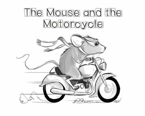 The Mouse And The Motorcycle Coloring Pages Motorcycle Coloring Pages, The Mouse And The Motorcycle, Mouse And The Motorcycle, Motorcycle Drawing, Guided Reading Groups, Character Analysis, Character Study, Reading Groups, Novel Studies