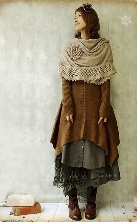 Dark Mori, Boho Styl, Mori Fashion, Mori Girl Fashion, Forest Girl, Winter Boho, Skirt Maxi, Magnolia Pearl, Vestidos Vintage