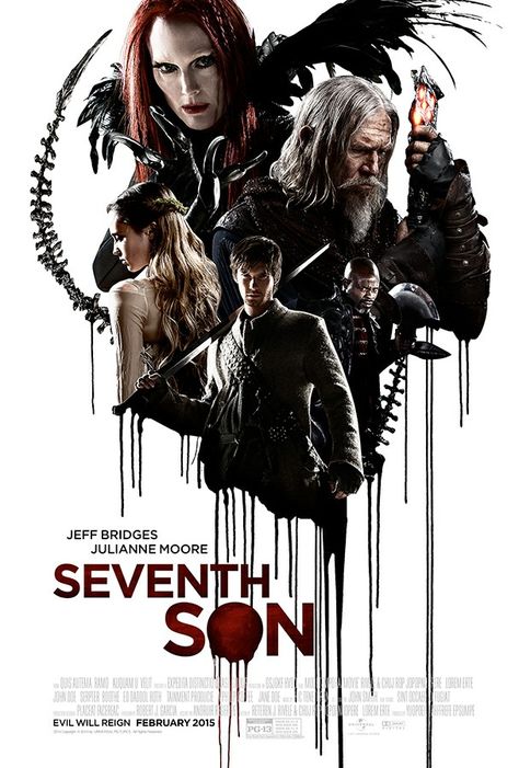 Seventh Son, Jeff Bridges, Julianne Moore, The Seven, Reign, Books, Movie Posters, Film Posters