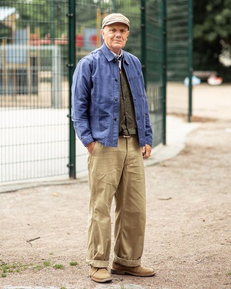 The Urban Hippie Swe on Instagram: “Summer layers.  Photo: @maxnordanaker   #layers #summer #ruggedstyle #menswear #workwear #cap #stetson #shirt #gitmanvintage #tie #vest…” Workwear Outfit Men, Hippie Outfits Men, Workwear Aesthetic, Benefits Of Retinol, Japanese Street Fashion Men, Summer Workwear, Men Workwear, Vintage Street Style, Tie Vest