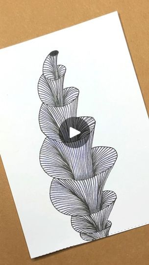 Zen Tangles Patterns, Designs To Draw Patterns Easy, 3d Drawing Ideas Easy, Music Drawings Ideas Creative, Zen Doodle Art Zentangle Patterns, Doodle Drawings Zentangle Patterns, Zentangle Drawings Beautiful, Tangle Patterns Step By Step, Easy Pen Art